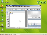 u啟動(dòng)v6.0pe系統(tǒng)如何打開(kāi)圖形圖像處理軟件教程