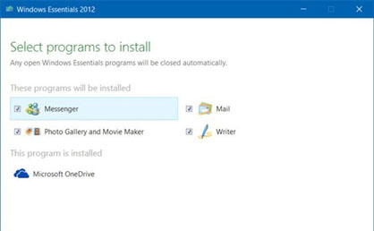 微軟關(guān)閉Windows Essentials 2012下載  意在Windows 10