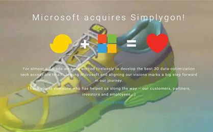 微軟收購(gòu)Simplygon  意在Win10創(chuàng)造者更新