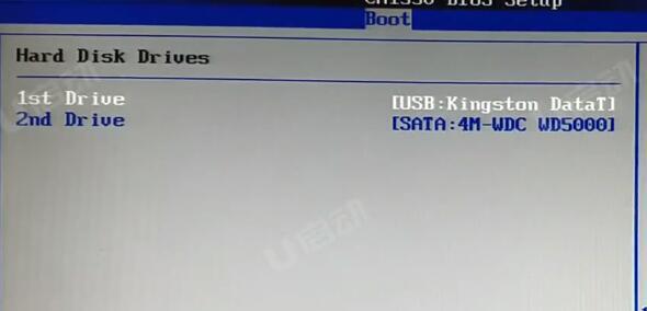 bios設(shè)置u盤啟動